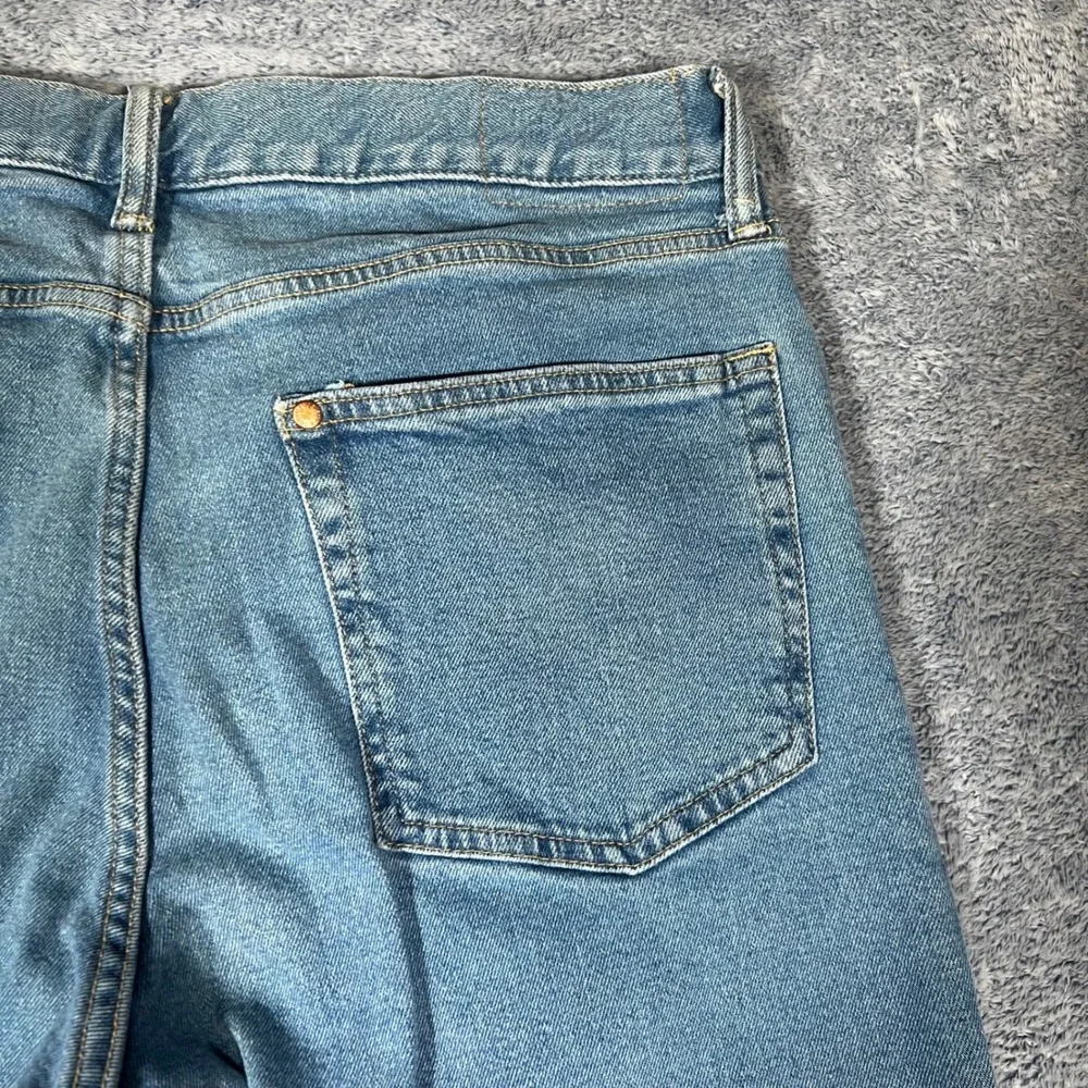 H&M Slim Fit Jeans Mens 34x32(30) Light Wash Blue Denim Stretch Pants 1024256 7